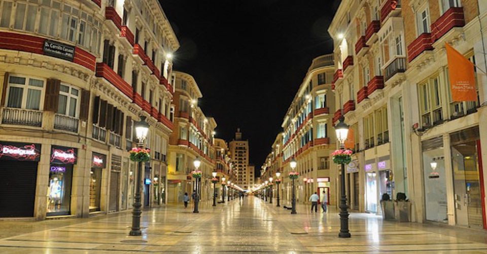 La calle Larios de Málaga