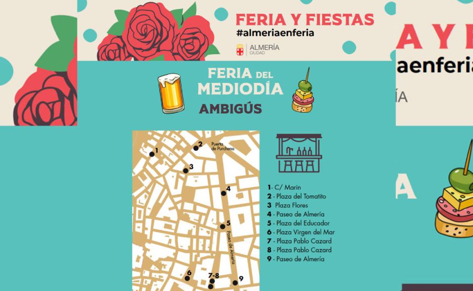 Almería se cita en el centro para degustar la buena cocina de la Feria del Mediodía