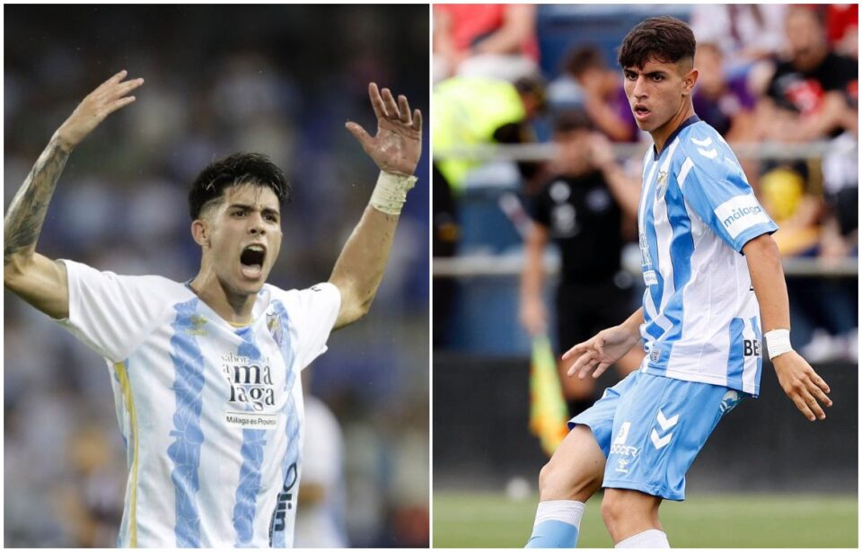 El Málaga se sentará a negociar esta semana con Antoñito Cordero e Izan Merino