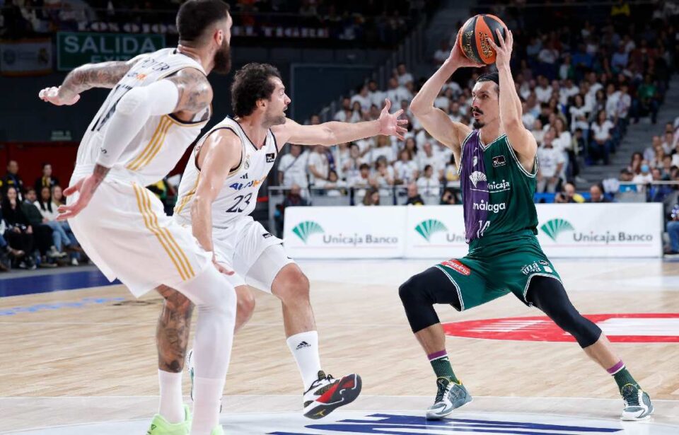 Horario y dónde ver el Unicaja-Real Madrid