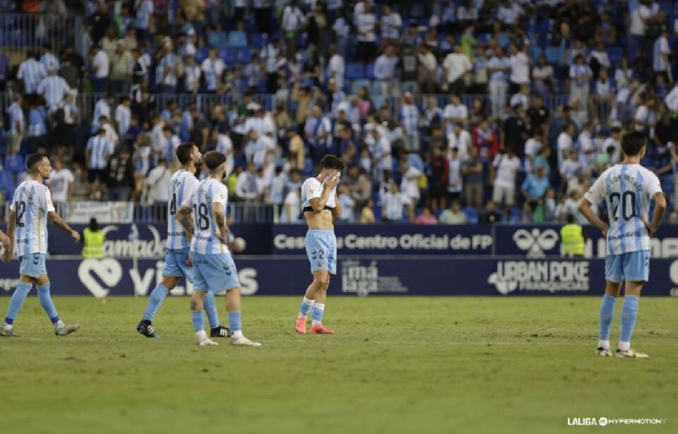 Clasificación de Segunda División: el Málaga pierde cinco puestos tras su descalabro