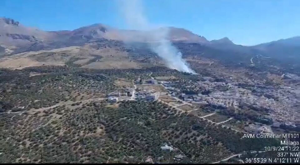 Incendio Periana