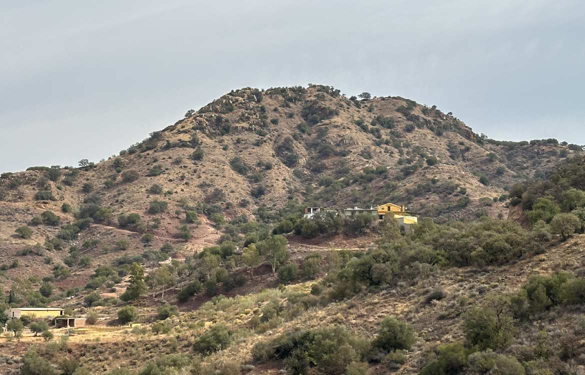 Parte de la zona de los Verdiales donde se quiere instalar el complejo medioambiental. FIRMA: ALBA TENZA