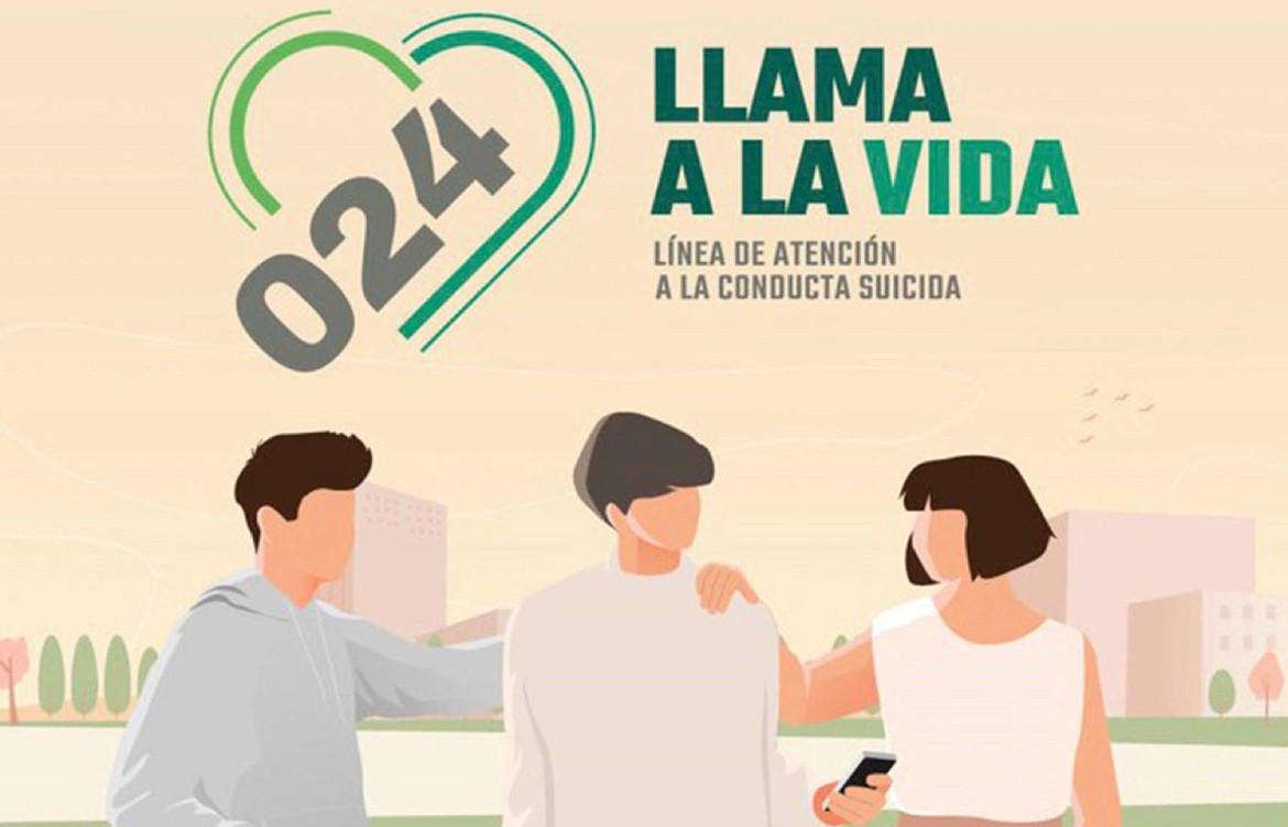 Claves para prevenir el suicidio, línea 024. 