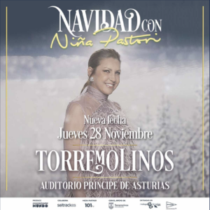 Niña Pastori hará doblete en Torremolinos con su gira ‘Hoy es Navidad’.