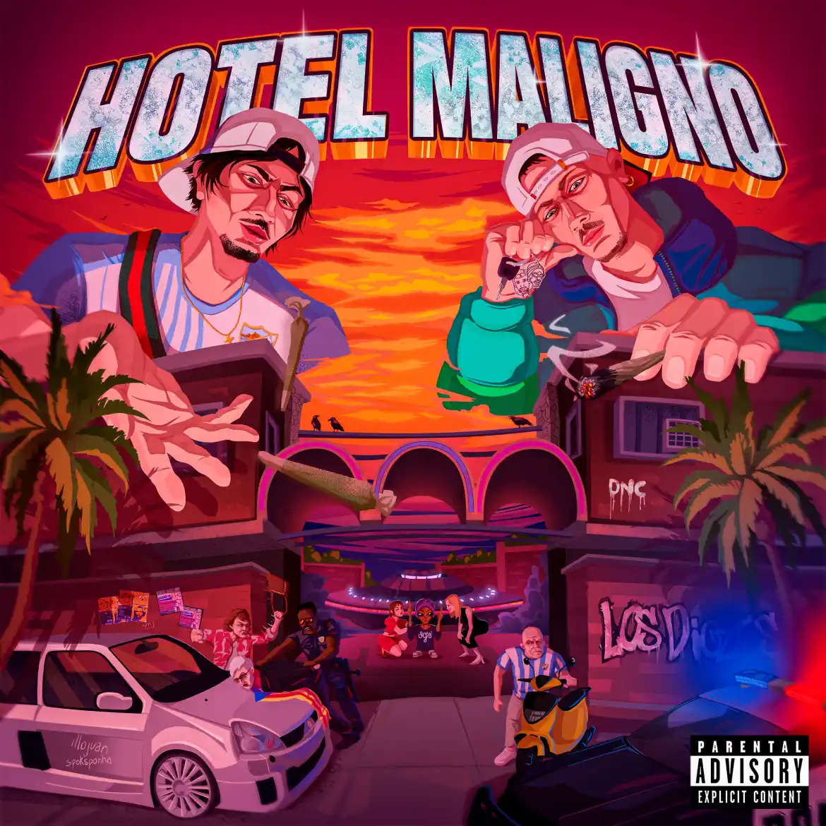 IlloJuan y Spok Sponha publican 'Hotel Maligno', un álbum homenaje a Marbella Vice