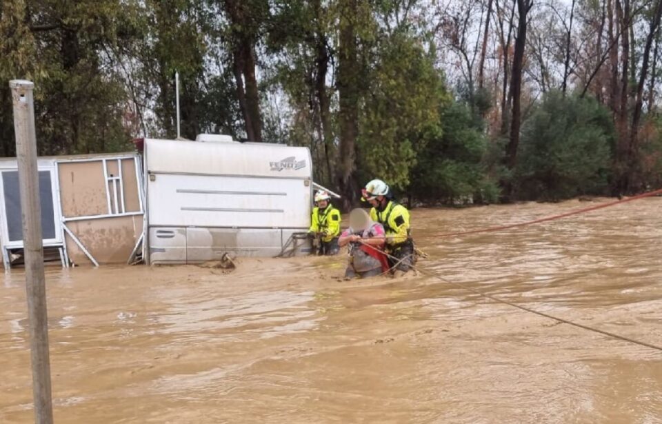 La DANA deja más de 381 incidencias en toda la provincia de Málaga.