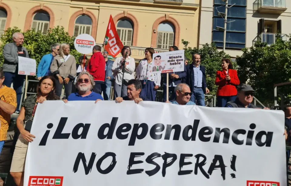 Manifestación por la dependencia: Málaga sale a la calle para exigir un cambio de rumbo