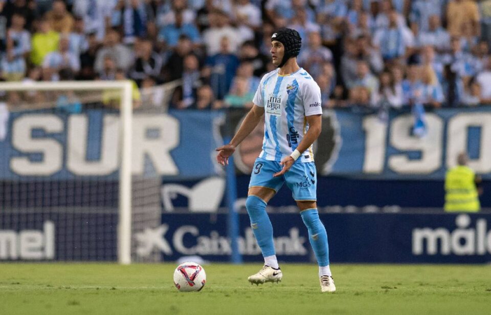 El Málaga pierde a Luismi Sánchez para el partido ante el Cádiz