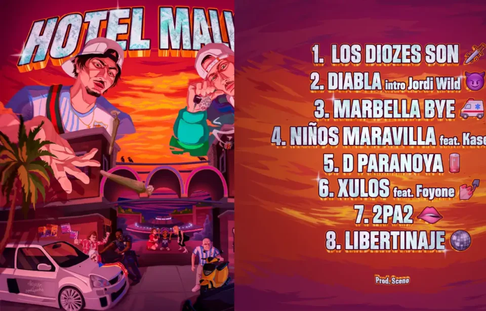 IlloJuan y Spok Sponha publican 'Hotel Maligno', un álbum homenaje a Marbella Vice