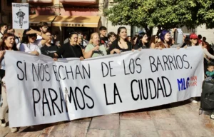 La manifestación del 9N por la vivienda en Málaga, en imágenes