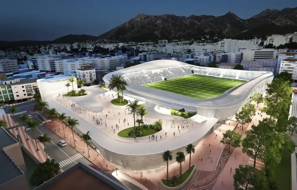 Hotel, restaurantes y centro de alto rendimiento: así será el nuevo estadio de Marbella