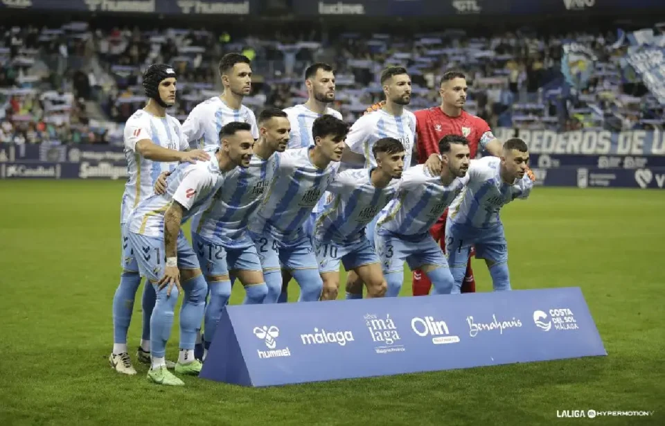 Clasificación de Segunda División: el Málaga seguirá décimo tras su empate ante el líder