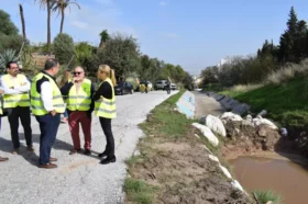 Visita de Carolina España a Alhaurín de la Torre