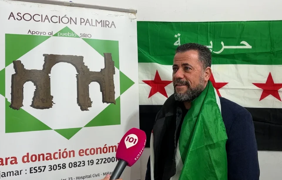 La caída de Al Asad vista desde Málaga: la Asociación Palmira celebra el nuevo régimen en Siria