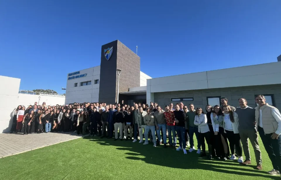 Reunión navideña del Málaga CF