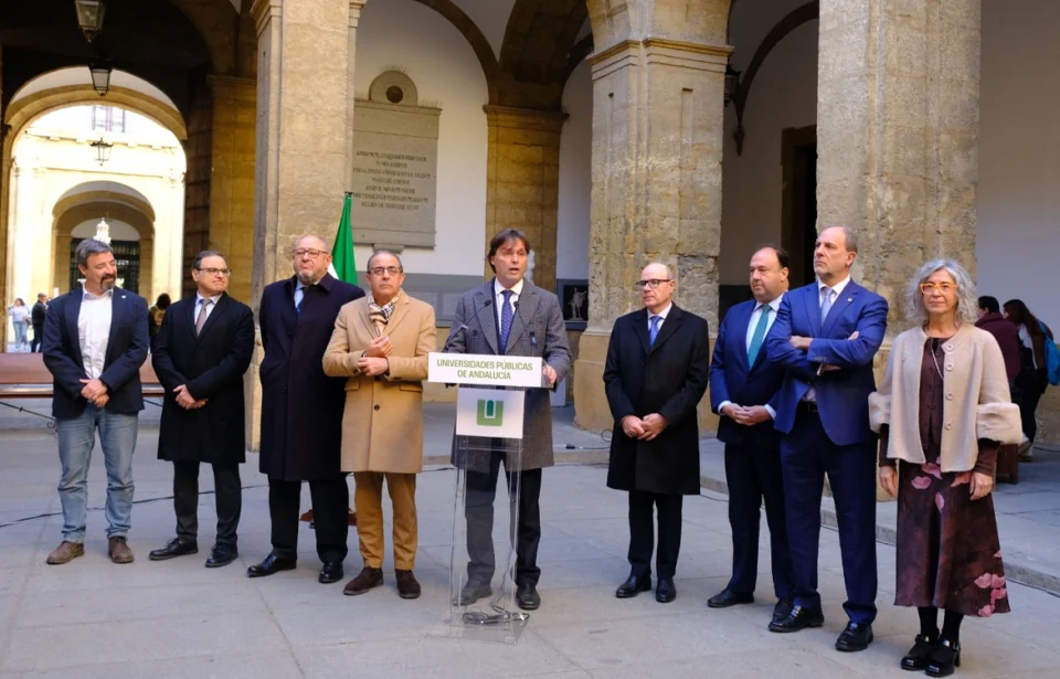 Los rectores denuncian que la Junta adeuda 50 millones de 2024 a las Universidades públicas andaluzas