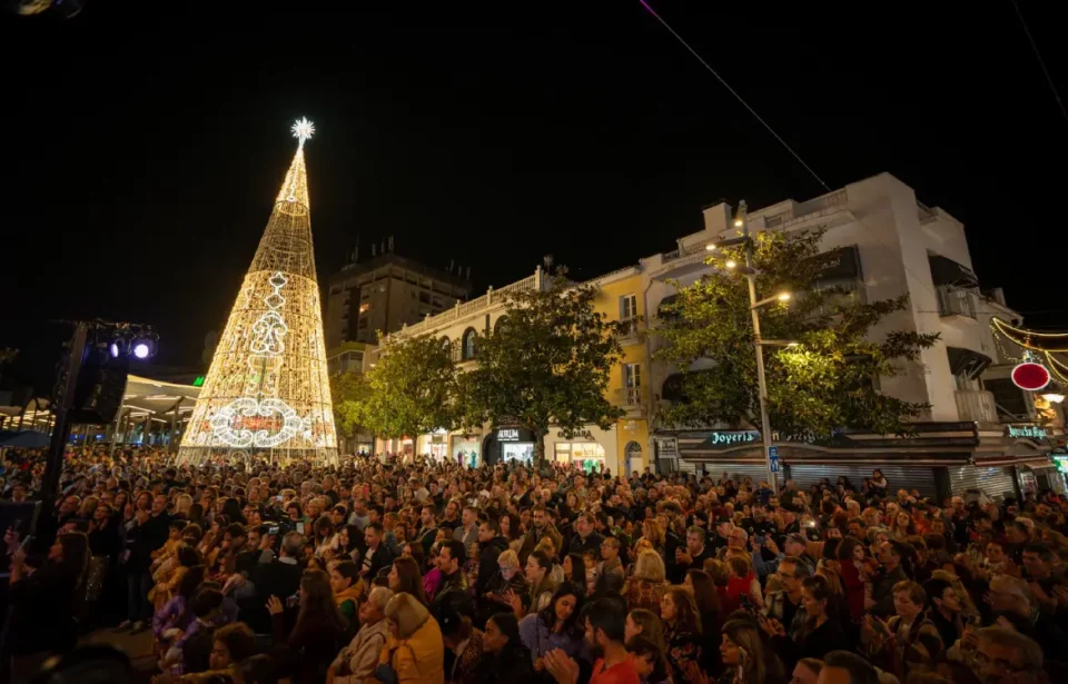 Así son las luces de Navidad en los municipios de la provincia de Málaga